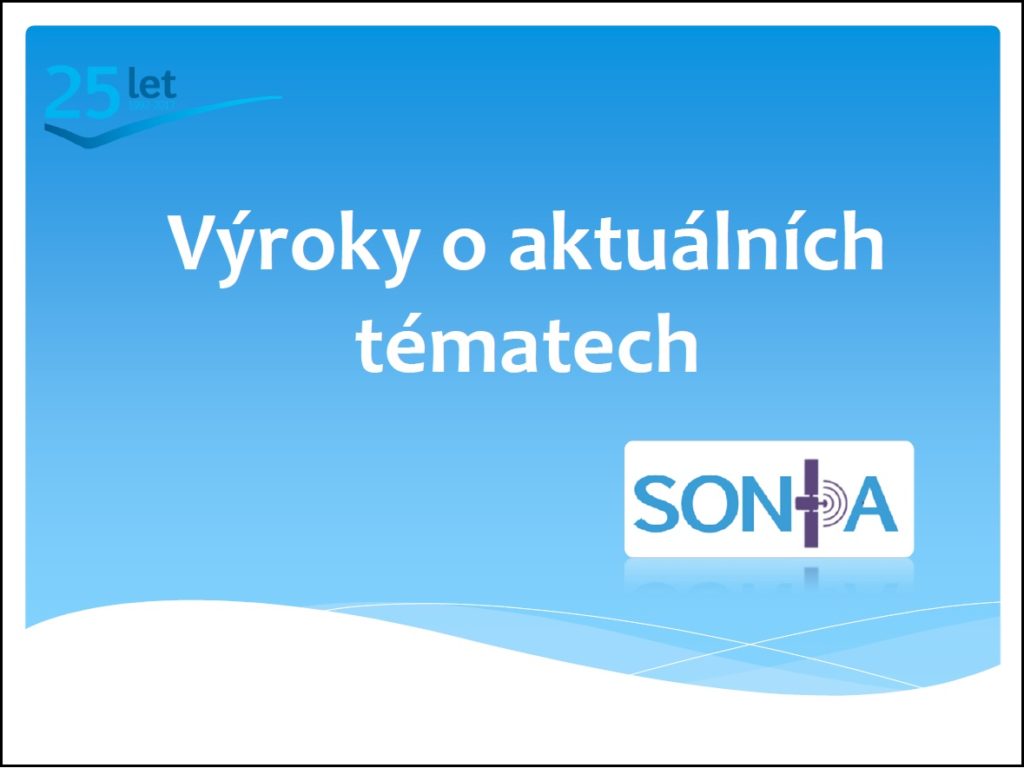 sonda_výroky o aktuálních tématech